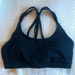 Navy blue lululemon energy bra size 10